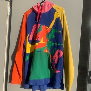 Vintage multicolored Nike air Jordan hoodie
